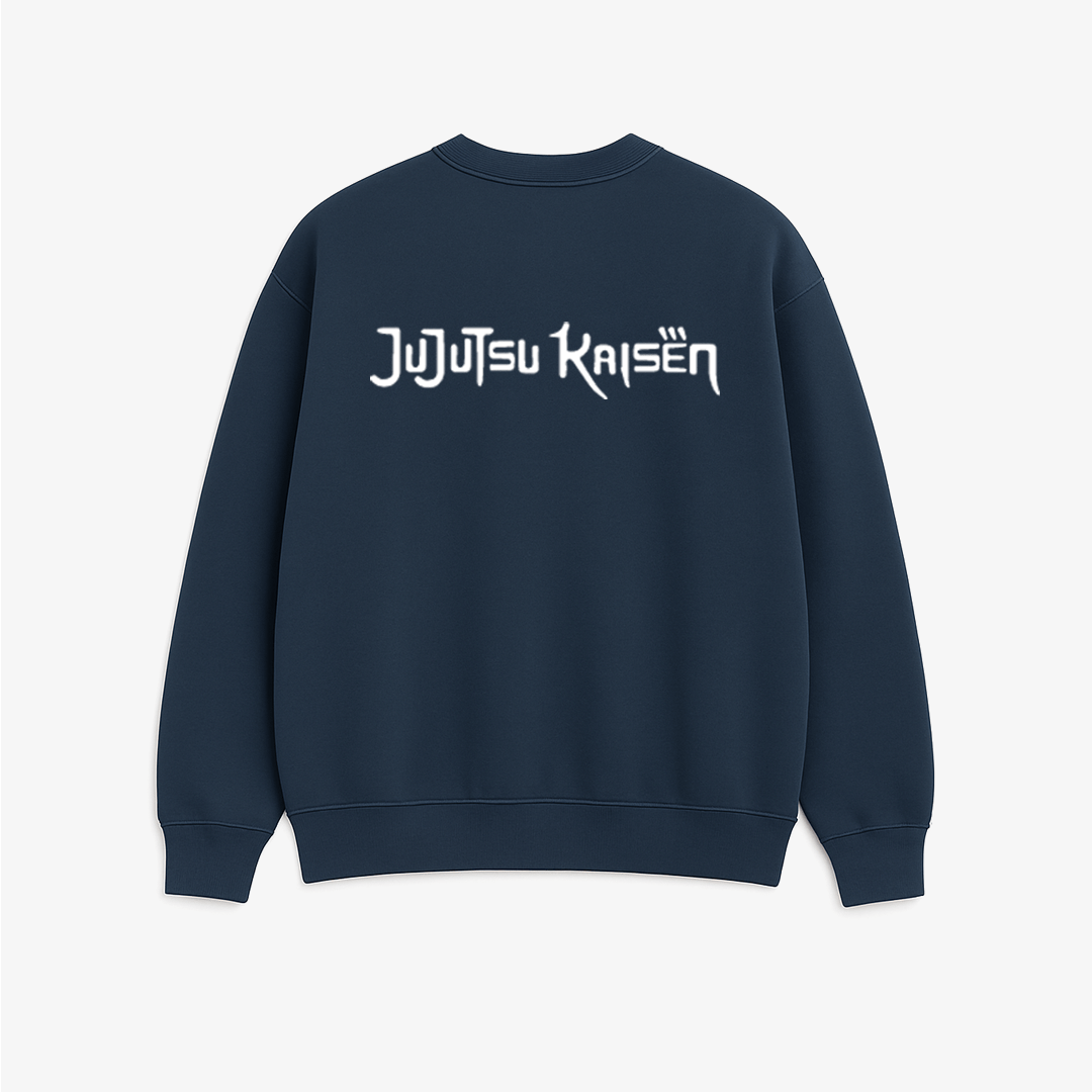 Yowai Mo!! - JuJutSu Kaisen - Printed Oversized Sweatshirt